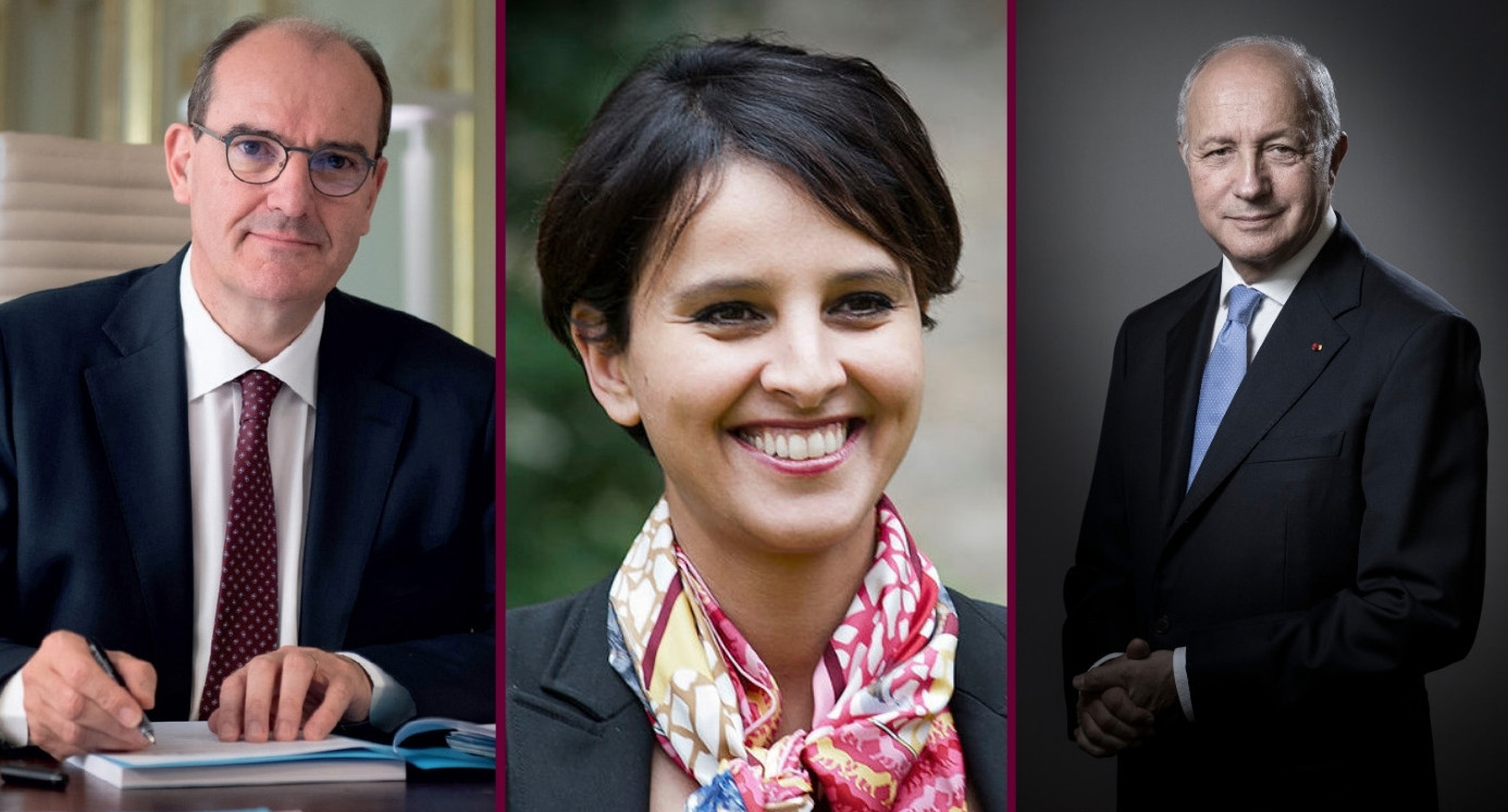 Toulouse - Najat Vallaud-Belkacem, Jean Castex, Laurent Fabius à l'Université Toulouse Capitole