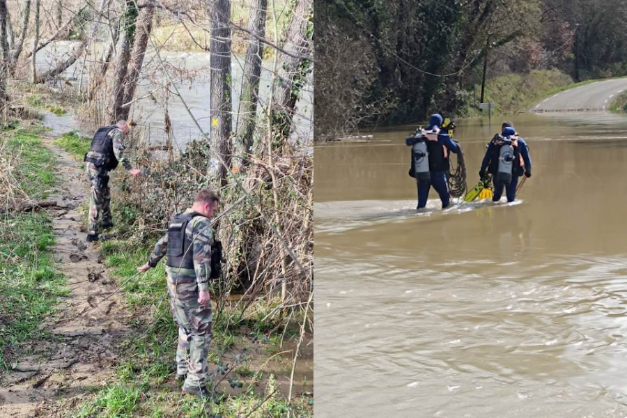 MARSEILLAN - Les gendarmes de Marseillan ont été engagés sur les secours et les recherches pour la Dépression Monica :