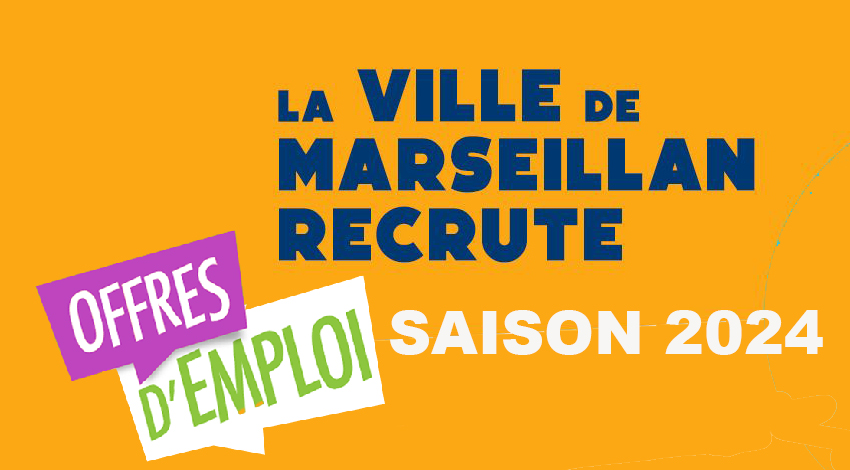 MARSEILLAN - OFFRES D'EMPLOI - La ville de Marseillan recrute ...