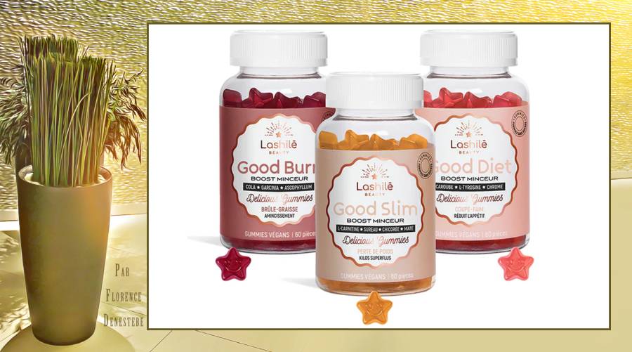 Gummies minceur sans sucres de Lashilé