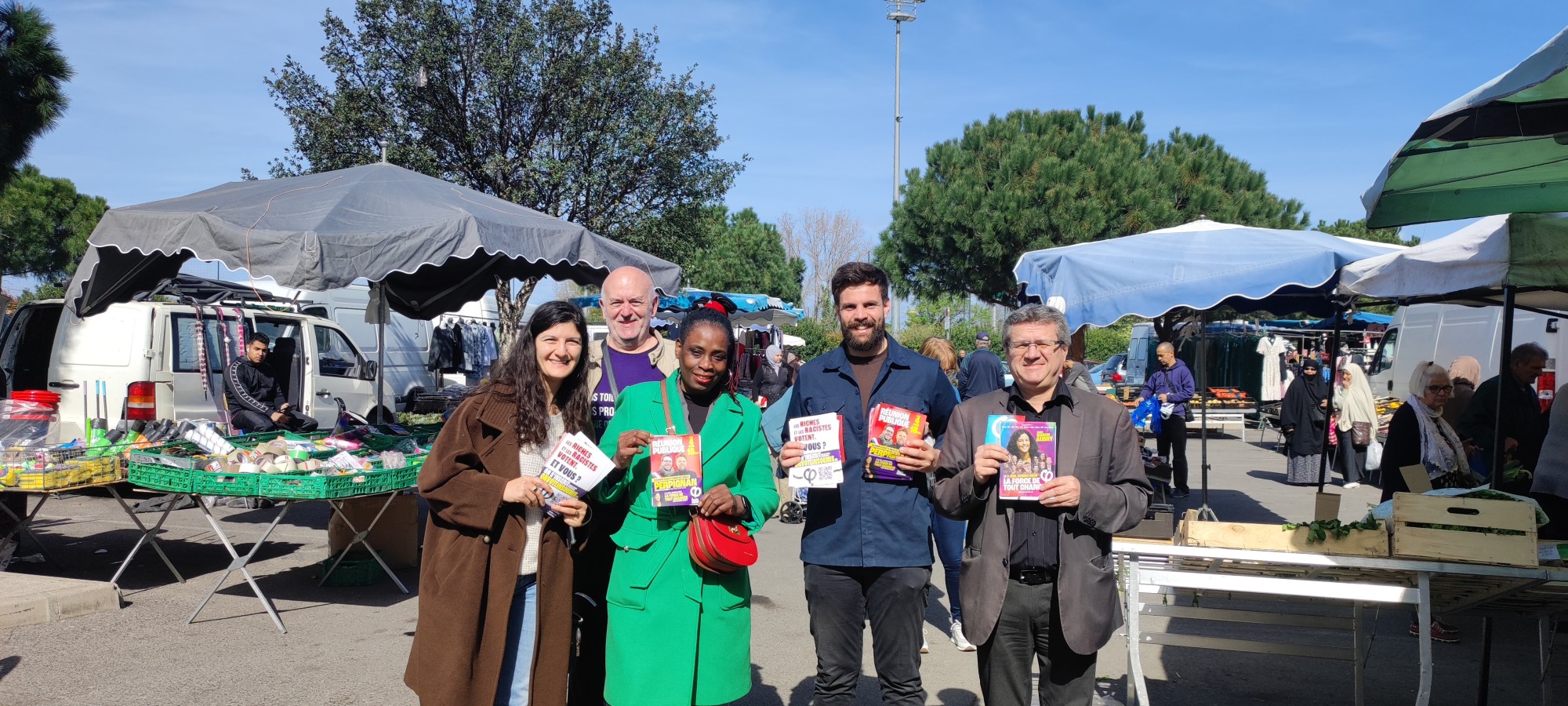 FRANCE - Convergences populaires insoumises à Perpignan