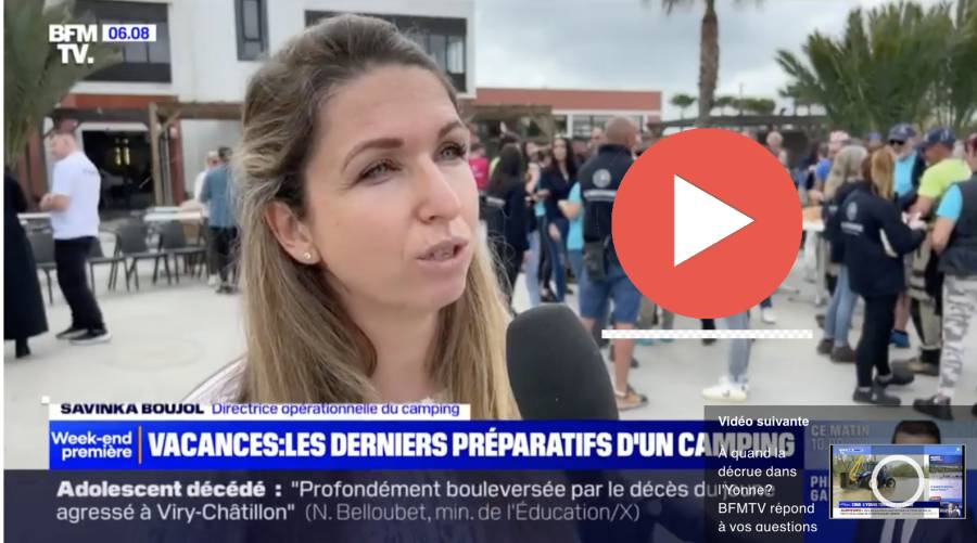 MARSEILLAN PLAGE - VIDEO - La presse en parle : Le Beach Garden s'affaire aux derniers préparatifs pour accueillir ses vacanciers à Marseillan-Plage