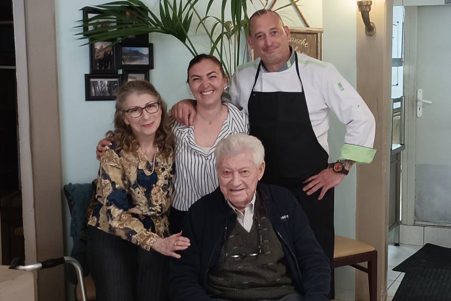 MARSEILLAN - Claude BERLANGER a fêté son centenaire entouré de sa famille