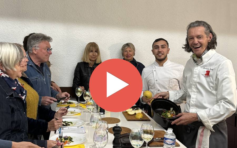 MARSEILLAN - VIDEO - Un chef étoilé aux Jardins de Thau de Marseillan