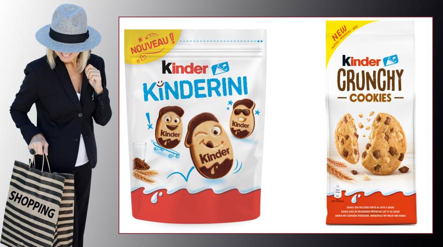 KINDER® : du nouveau au rayon biscuits, et il y en aura pour tous les goûts !