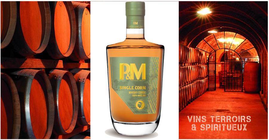NOUVEAUTÉ ! Whisky P&M 100% Maïs 100% Bio