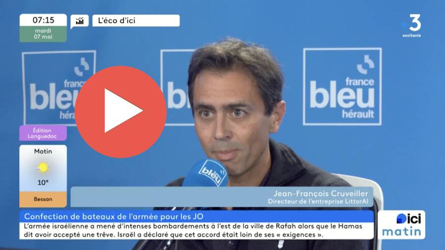 MARSEILLAN - VIDEO - La presse en parle : Des bateaux conçus à Marseillan vont patrouiller sur la Seine pendant les Jeux Olympiques