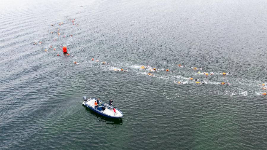 MARSEILLAN - Départ le 9 mai du 3° THAU SWIM TREK autour de l'étang de Thau à la nage entre Marseillan, Mèze Bouzigues et Balaruc les Bains