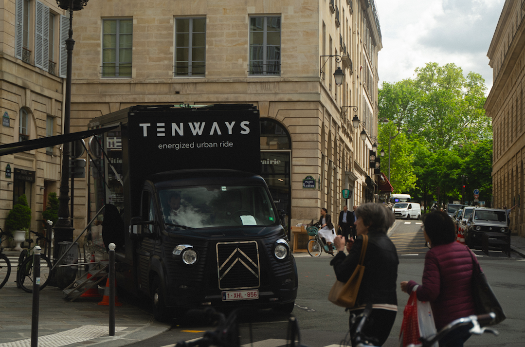 - TENWAYS est à Paris pour son Van Tour