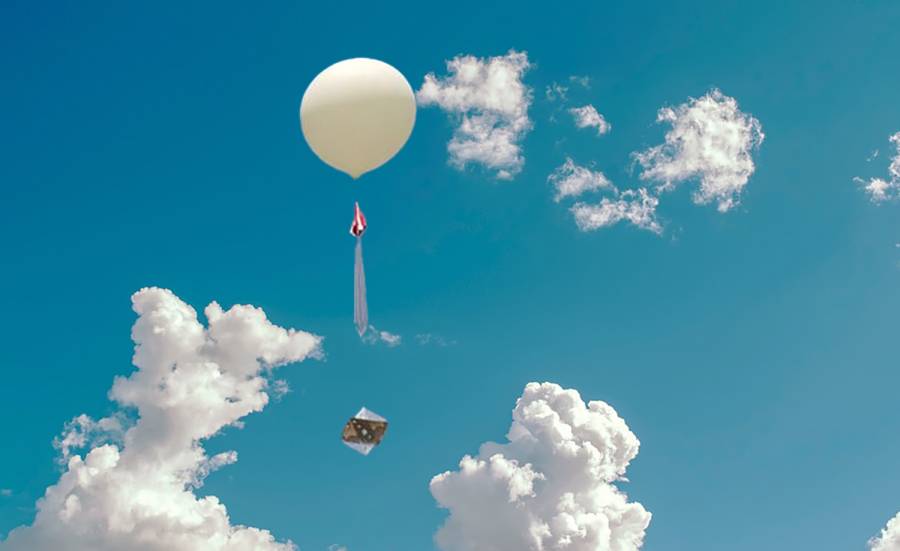 MARSEILLAN - A la recherche d'un ballon stratosphérique qui aurait atterri à Marseillan