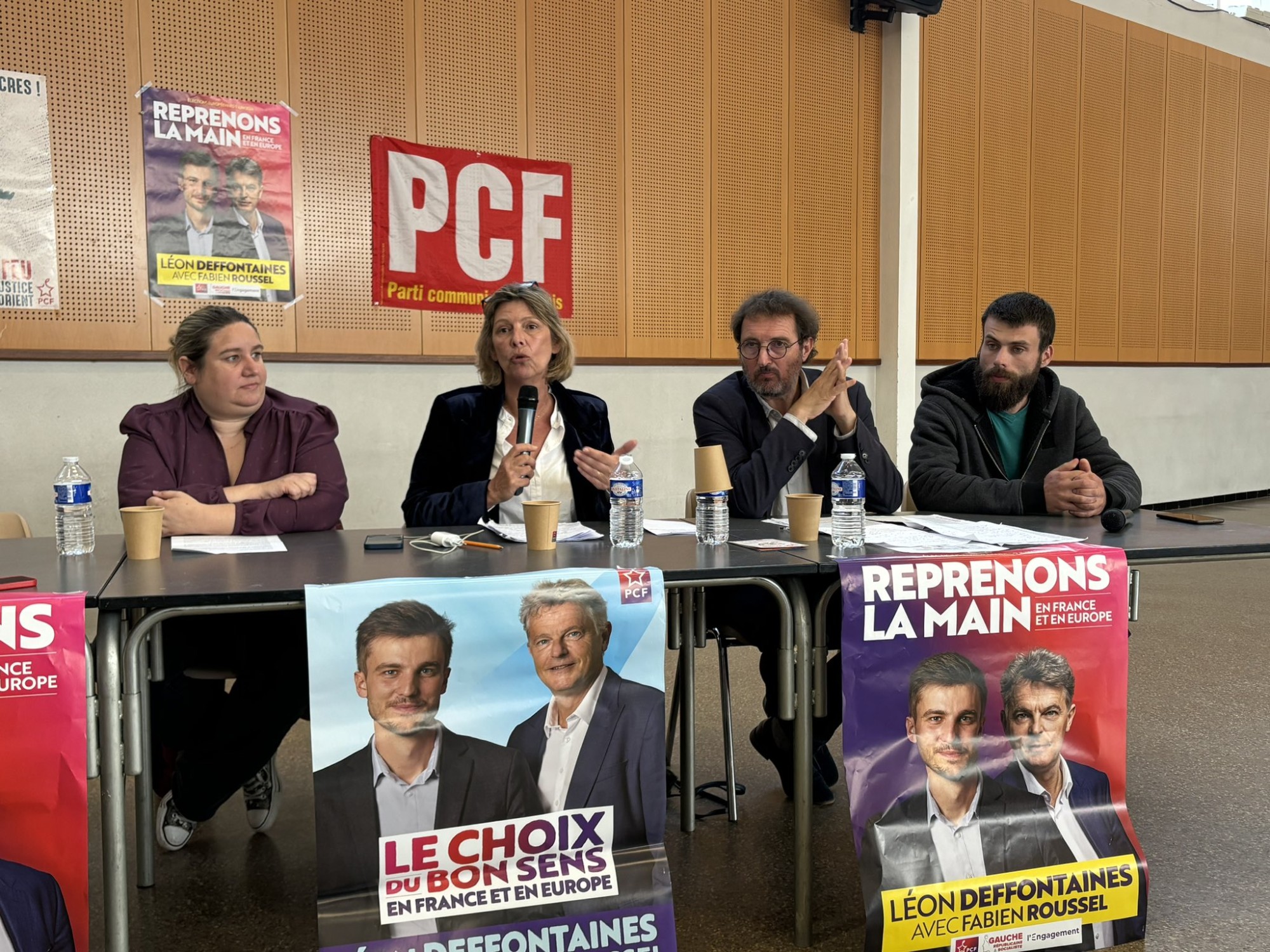 Tarn et garonne - Réunion publique de la Gauche Unie à Montech