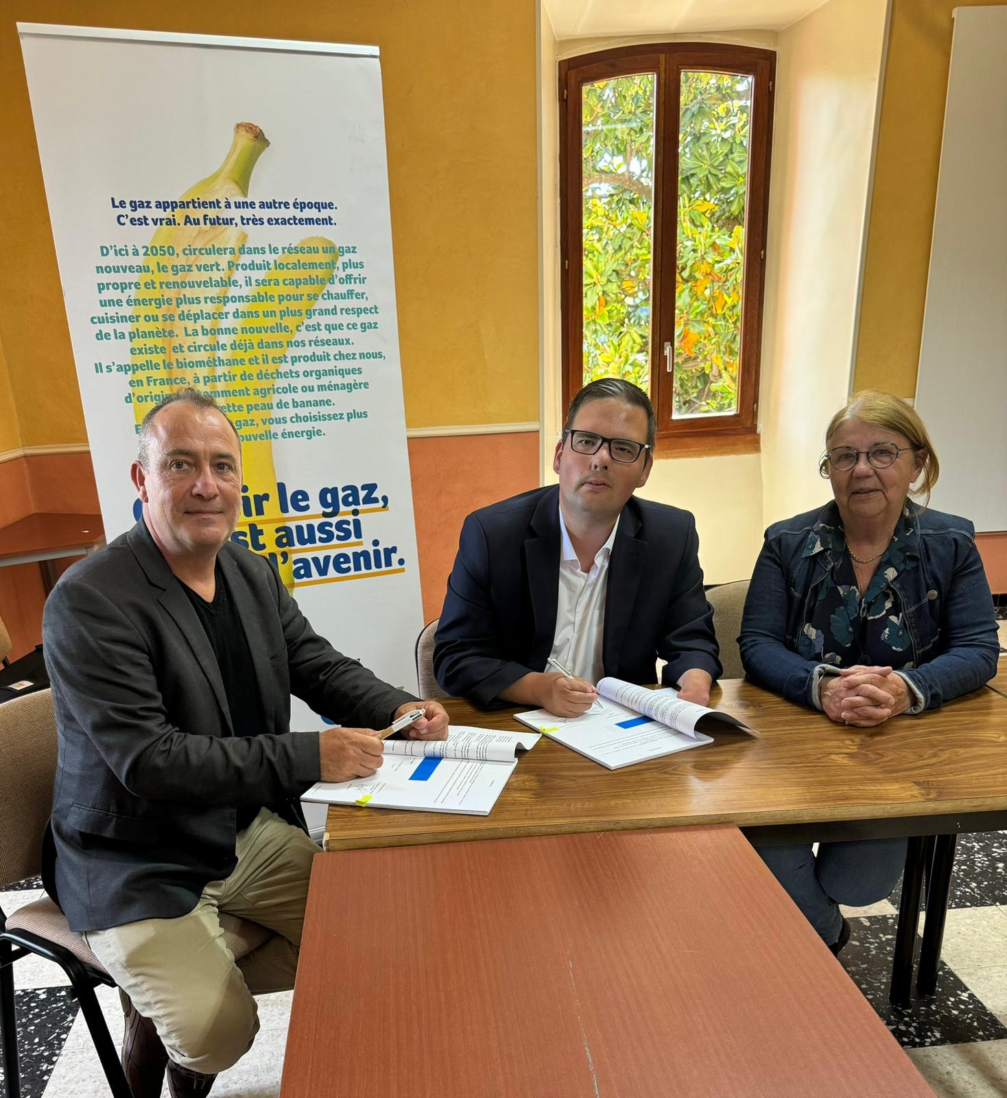 Gard - La commune de Cendras renouvelle sa confiance à GRDF
