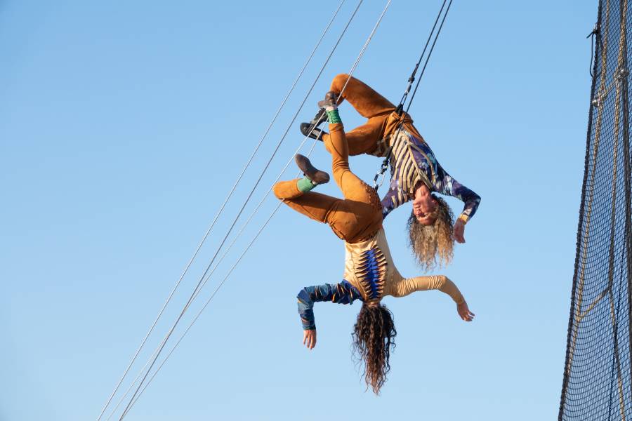 MARSEILLAN - La Cie de cirque à la voile MangeNuage du 3 au 7 juin au Parc de Tabarka