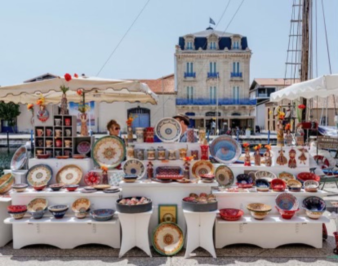 MARSEILLAN - Le Marché des Potiers aura lieu les 15 & 16 juin 2024 sur le Port de Marseillan