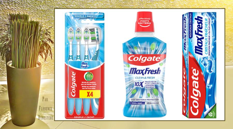 Colgate® le nouvel allié des “dating(1)” de l'été grâce à la routine Max Fresh ! Une gamme complète pour booster la fraîcheur de l'haleine.