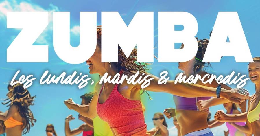 MARSEILLAN PLAGE - Séances de Zumba gratuites sur la plage d'honneur de Marseillan les lundis, mardis et mercredis, de 18h à 19h30,