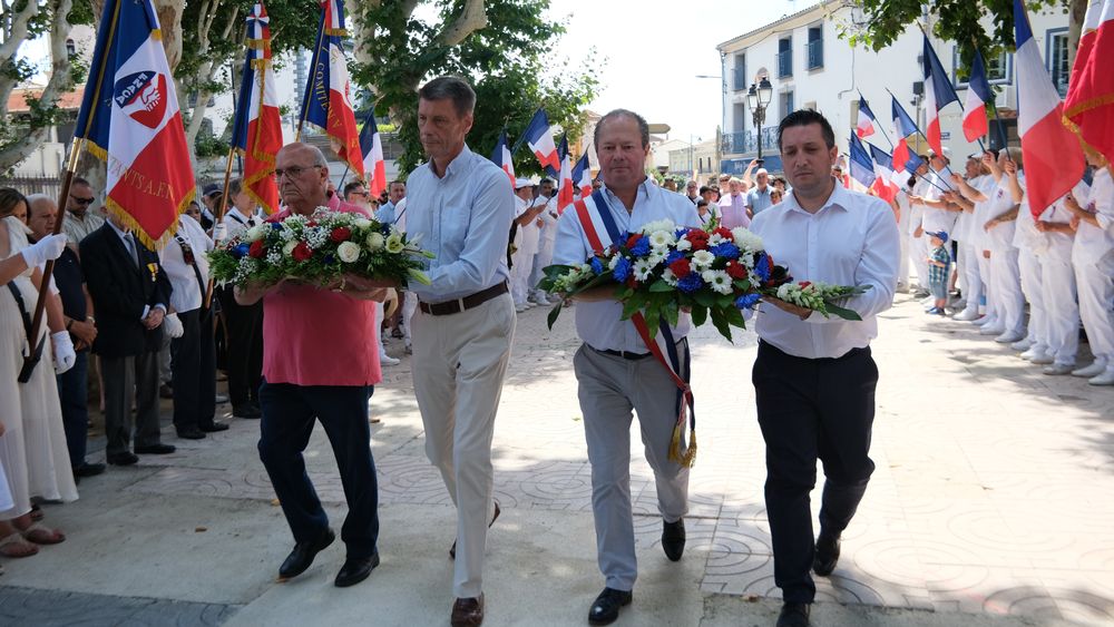 MARSEILLAN - Un discours placé sous le signe de l'amitié Franco-Espagnole lors de la cérémonie du 14 juillet
