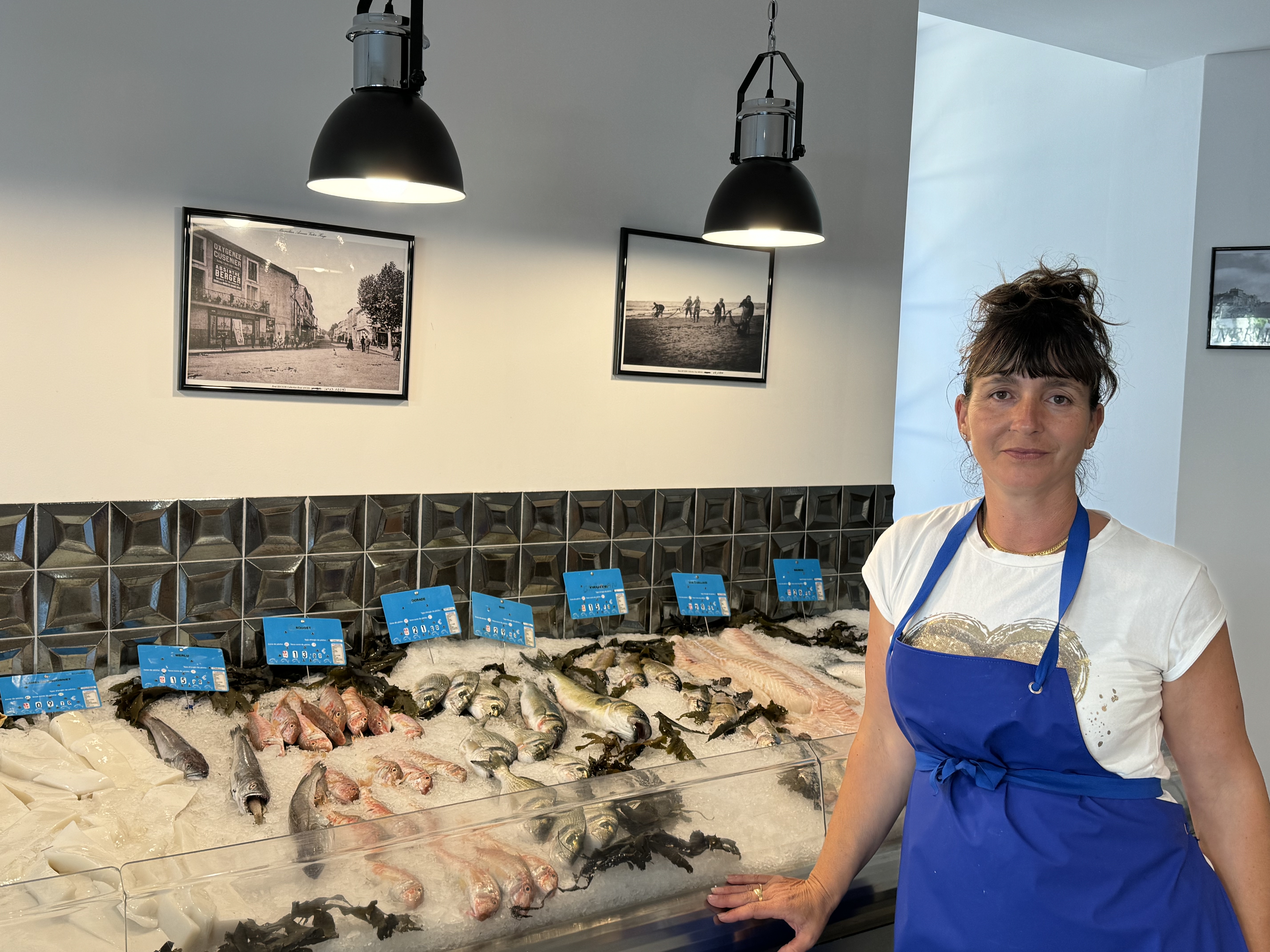 MARSEILLAN - La poissonnerie Sylvamar ouvre ses portes place de la République