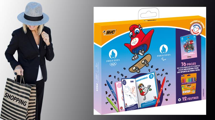 BIC s'associe auxJeux Olympiques et Paralympiques de Paris 2024 en tant que licencié officiel