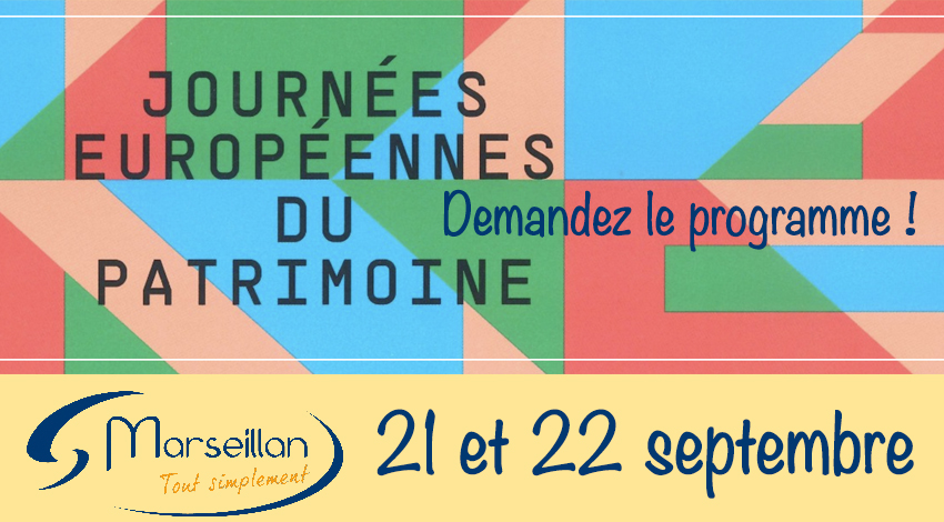 HÉRAULT - Les Journées Européennes du Patrimoine des 21 et 22 septembre : Demandez le programme !