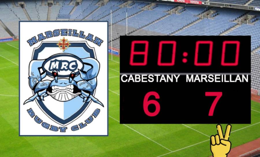 MARSEILLAN - Première victoire à l'extérieur pour le Marseillan Rugby Club