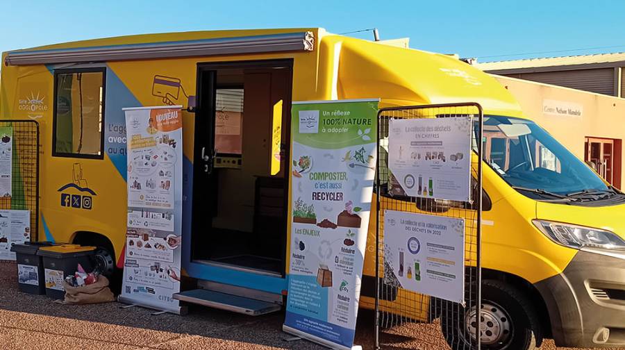 MARSEILLAN - Trier, composter, l'agglo vous accompagne mardi 01 octobre 2024 .