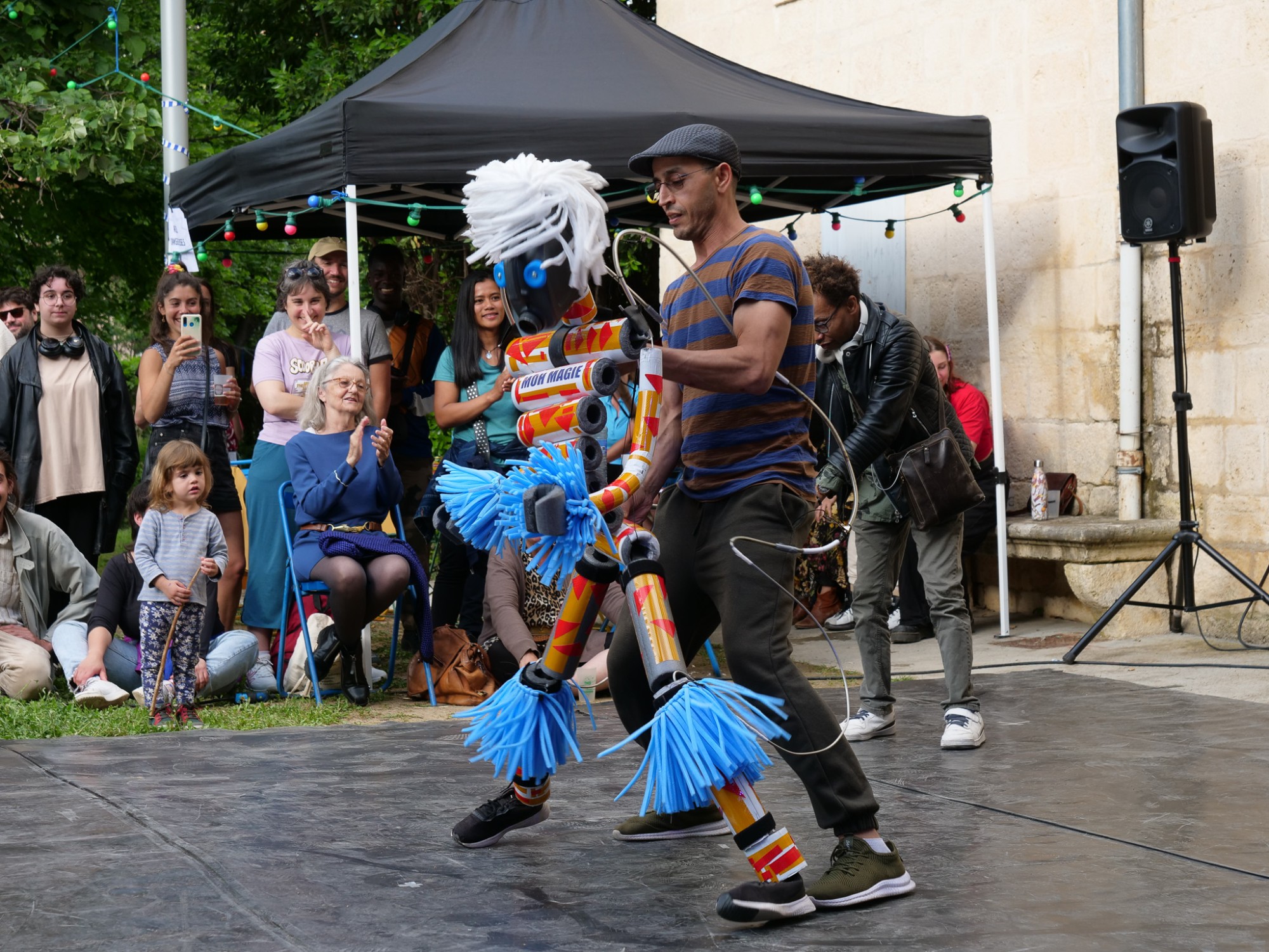 Montpellier - Semaine du Grand Mix sous chapiteau au Parc de la Guirlande : danse, marionnettes et soupes!