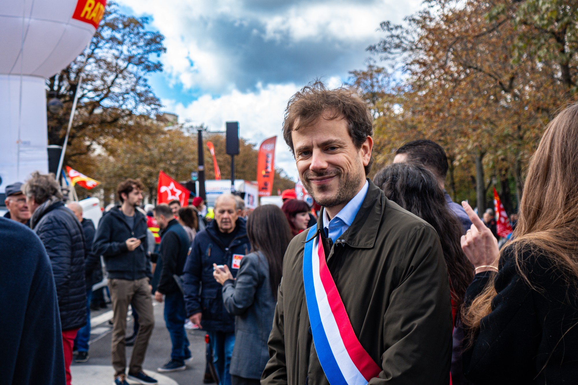 Pyrénées-Orientales - Les Vendémiaires Insoumises itinérantes à Thuir avec le député Paul VANNIER