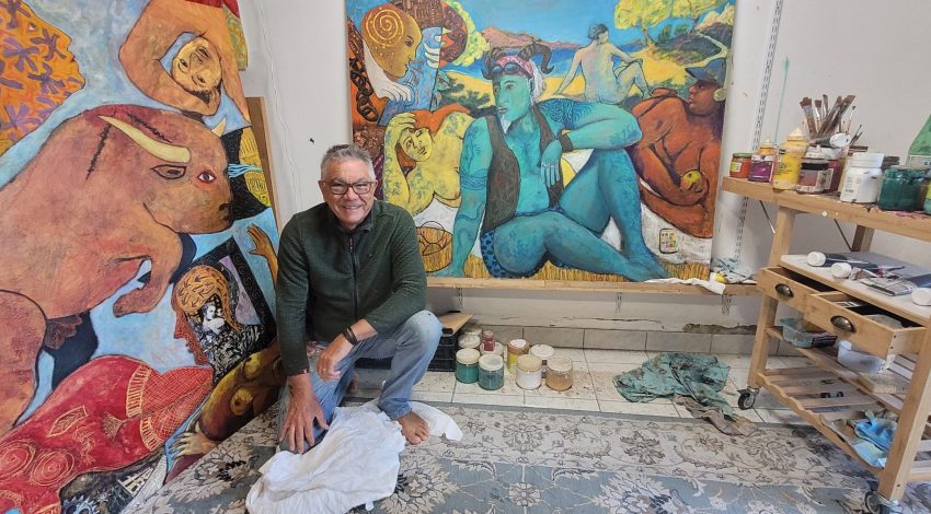 HÉRAULT - Bruno Lassalle ouvre son atelier au public à l'occasion des Journées des Ateliers d'Artistes d'Occitanie