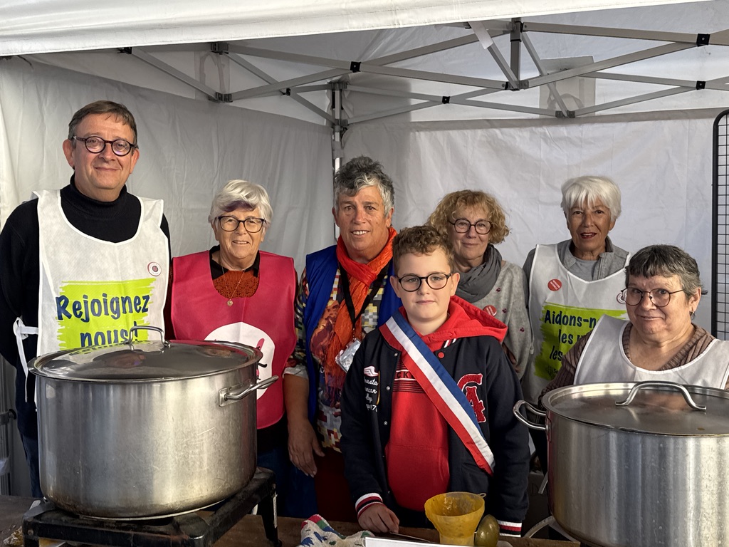 HÉRAULT - La Soupe Solidaire a réchauffé les coeurs des associations caritatives locales.