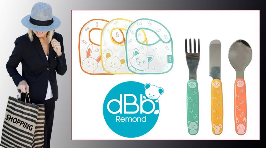 dBb Remond - Nouveauté 2024: Lapins, souris et chats : les nouveaux compagnons des repas de bébé