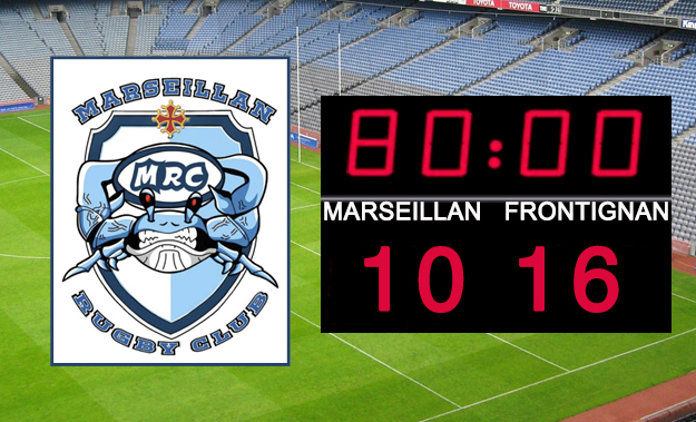 MARSEILLAN - Le Marseillan rugby Club défait à domicile par le Ras Frontignan / St Jean de Vedas 10 à 16