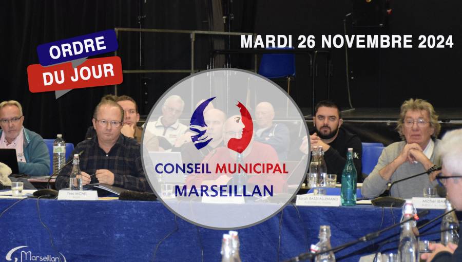 MARSEILLAN - Débat d'orientations budgétaires 2025 au conseil municipal du 26 Novembre