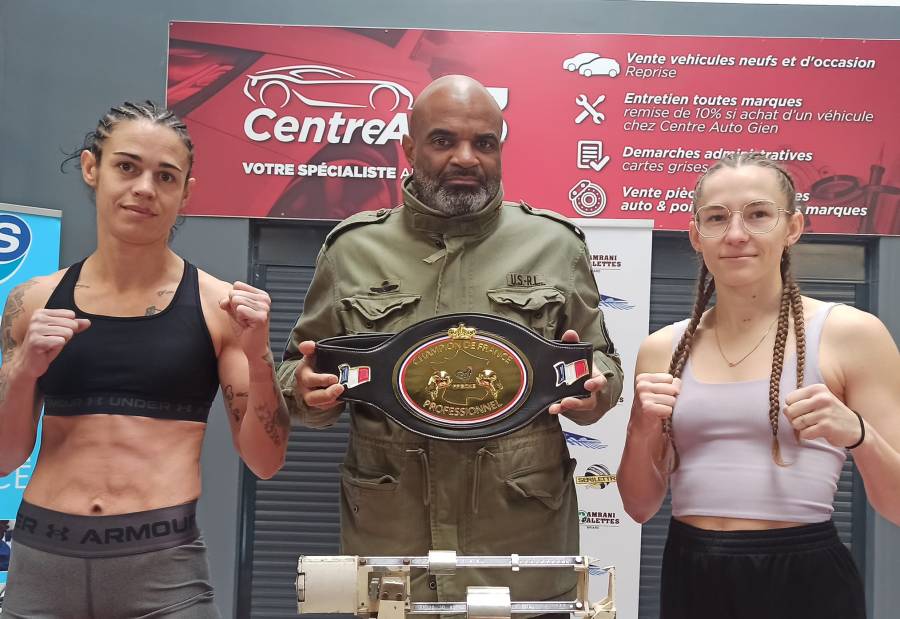 MARSEILLAN - BOXE - Audrey CHIBANI essuie une défaite au points avec panache