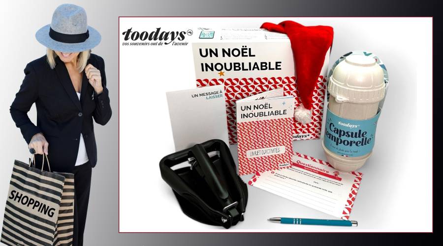 Un Noël inoubliable avec le Kit Capsule Temporelle de toodays.me