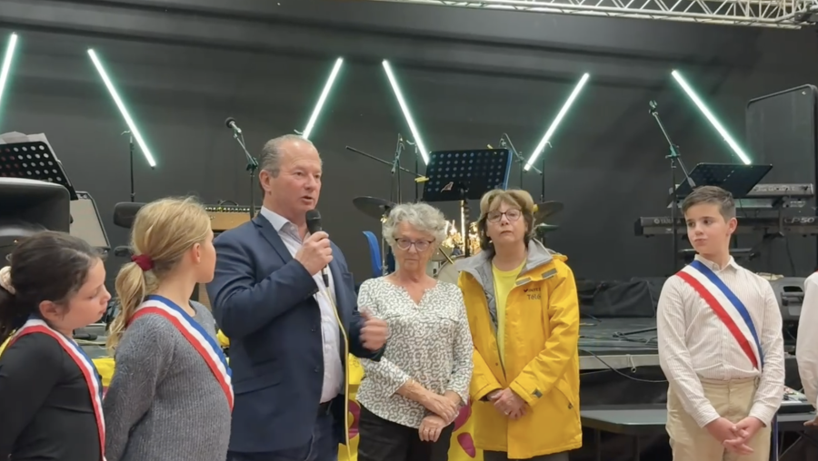 MARSEILLAN - Le coup d'envoi du 38e Téléthon de Marseillan a été donné par Cathy Desnaute