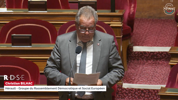 HÉRAULT - Le Sénateur Christian Bilhac s'exprime sur le vote de la première partie du PLF 2025