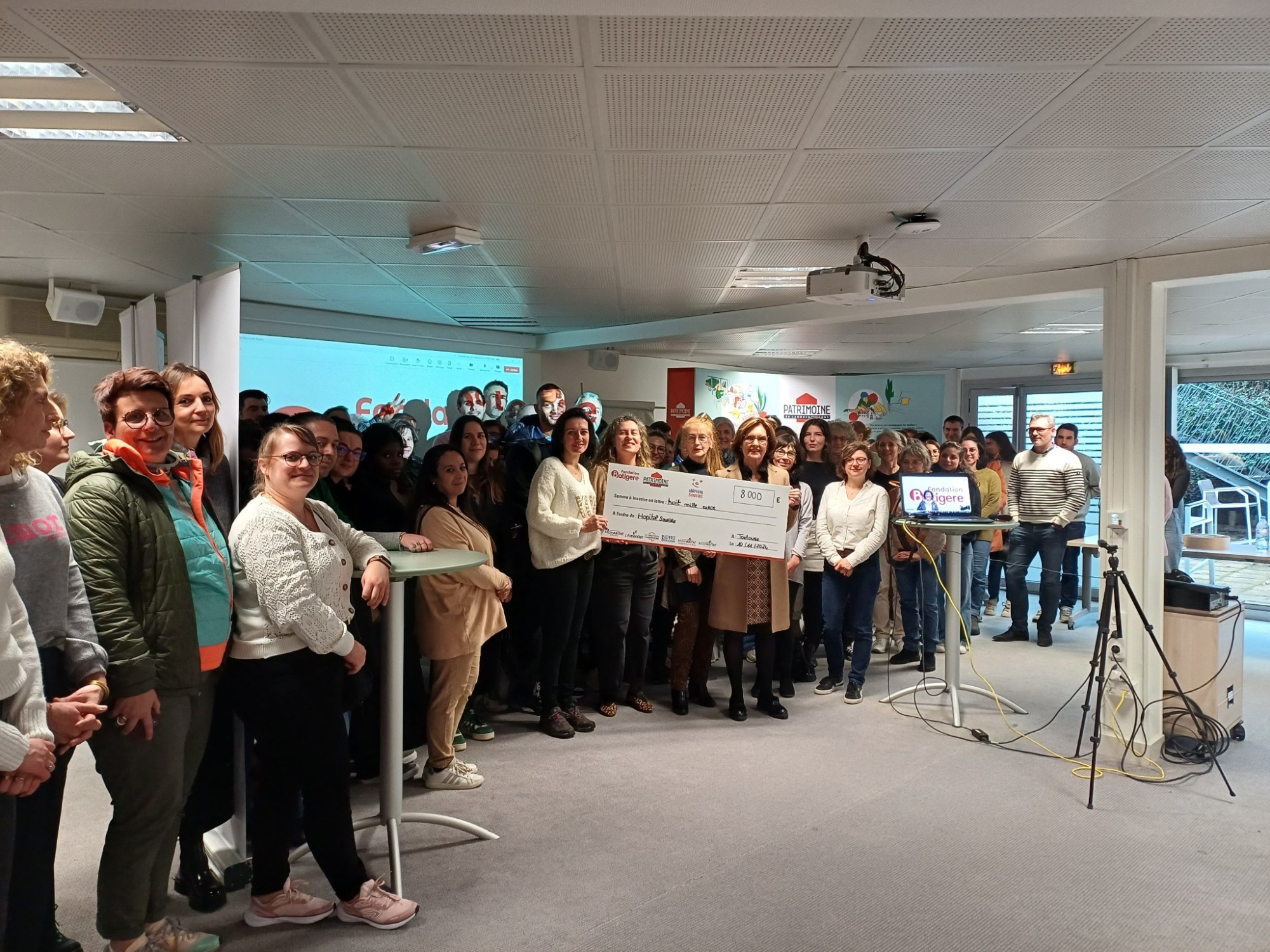 Toulouse - PATRIMOINE SA et la Fondation Batigère unissent leurs forces en faveur dHôpital Sourire