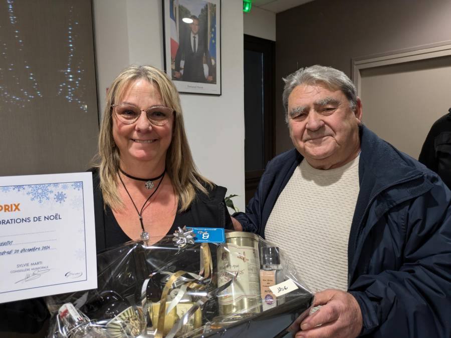 MARSEILLAN - Les plus belles « Décorations de Noël 2024 » ont été recompensées
