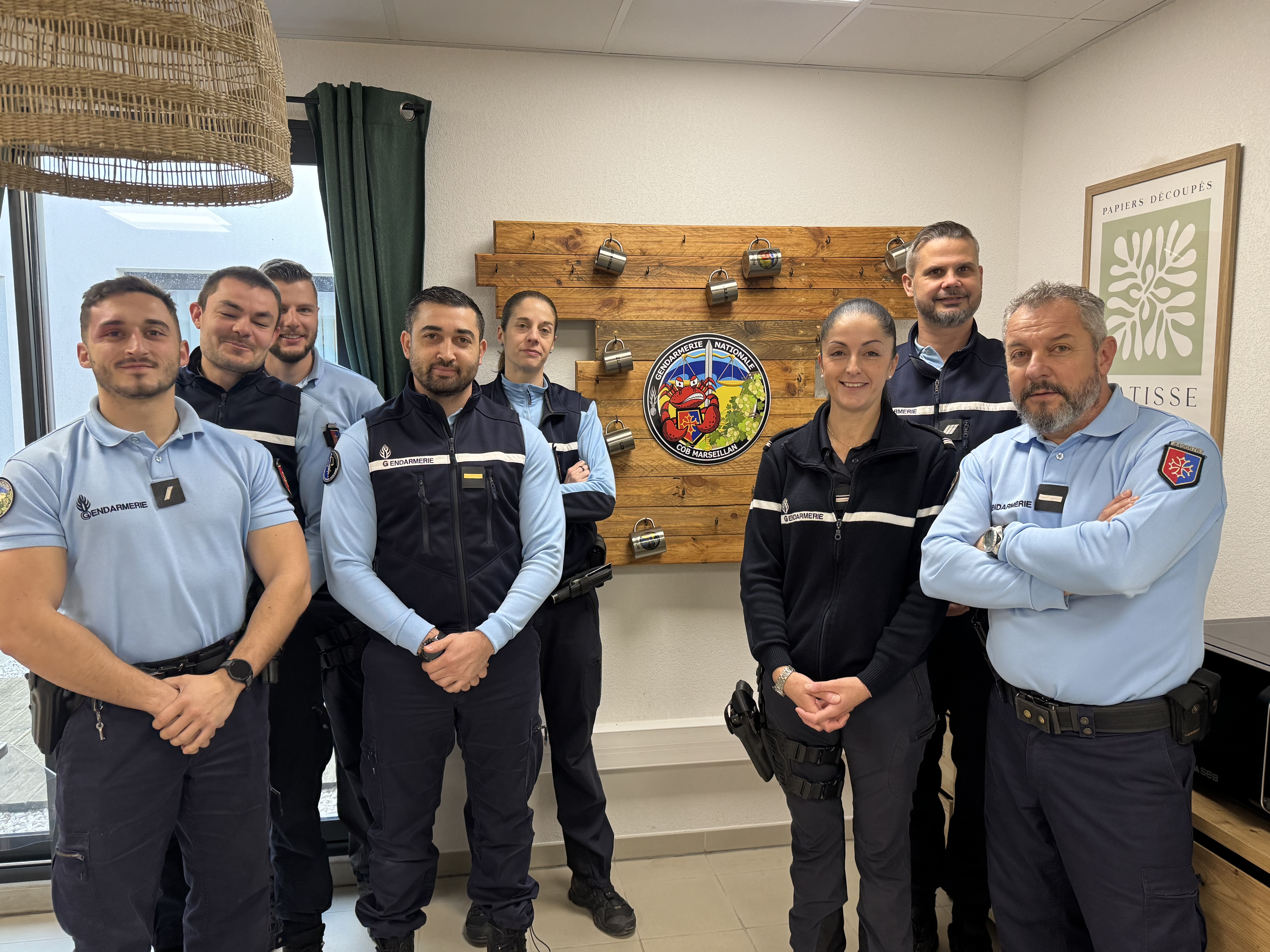 MARSEILLAN - Lauriane Rouquayrol a pris la tête de la brigade de gendarmerie de Marseillan