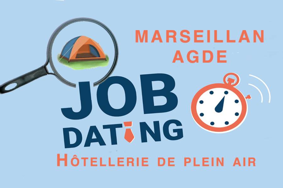 MARSEILLAN PLAGE - Job Dating Hôtellerie de Plein Air : Les Campings Marseillanais vous attendent !