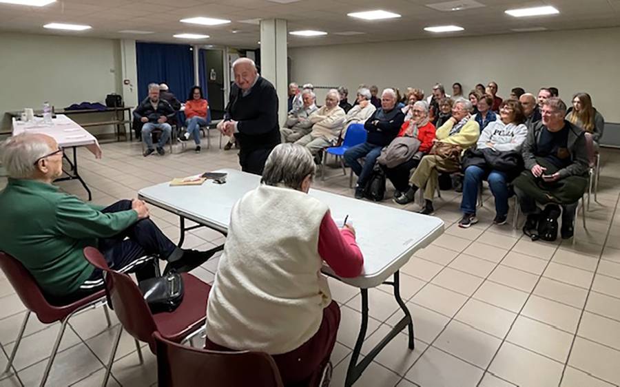 MARSEILLAN - Une soixantaine d'adhérents pour la galette de l'Association des Mougères