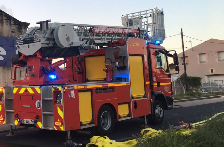 Saint-Jean-de-Védas - Intervention éclair des pompiers de l'Hérault pour un feu de friteuse dans une église