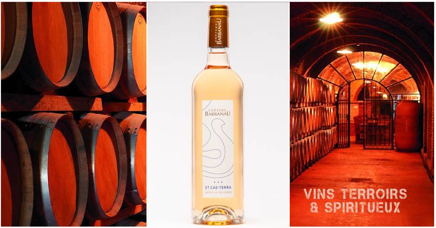 LE CHÂTEAU BARBANAU dévoile le nouveau millésime de sa cuvée iconique : ET CAE-TERRA ROSÉ 2024