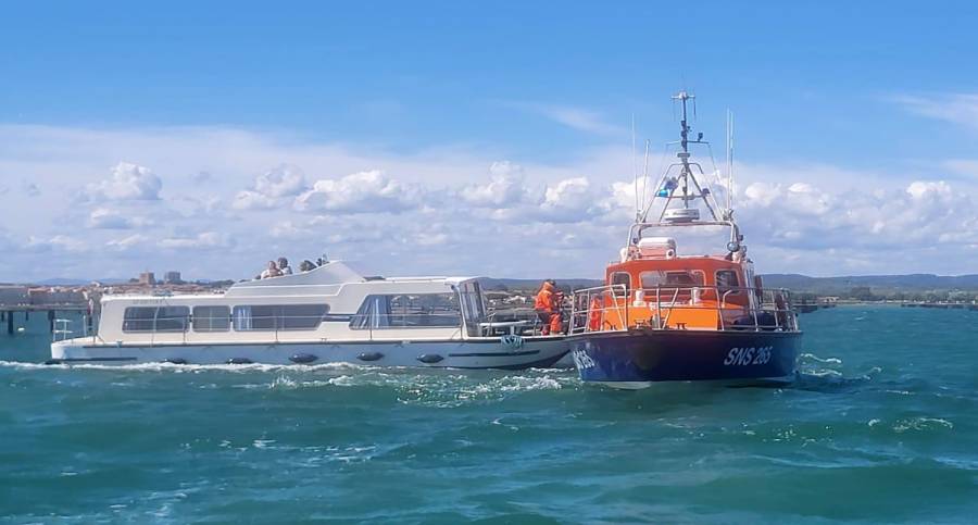 BASSIN DE THAU - Gardiens du Thau - Une Intervention périlleuse couronnée de succès grâce aux sauveteurs en Mer