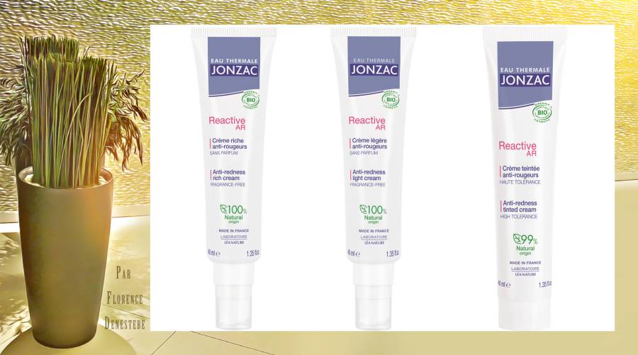 EAU THERMALE JONZAC - INNOVATION - Reactive AR, des soins haute tolérance pour les peaux sujettes aux rougeurs à tendance couperosique