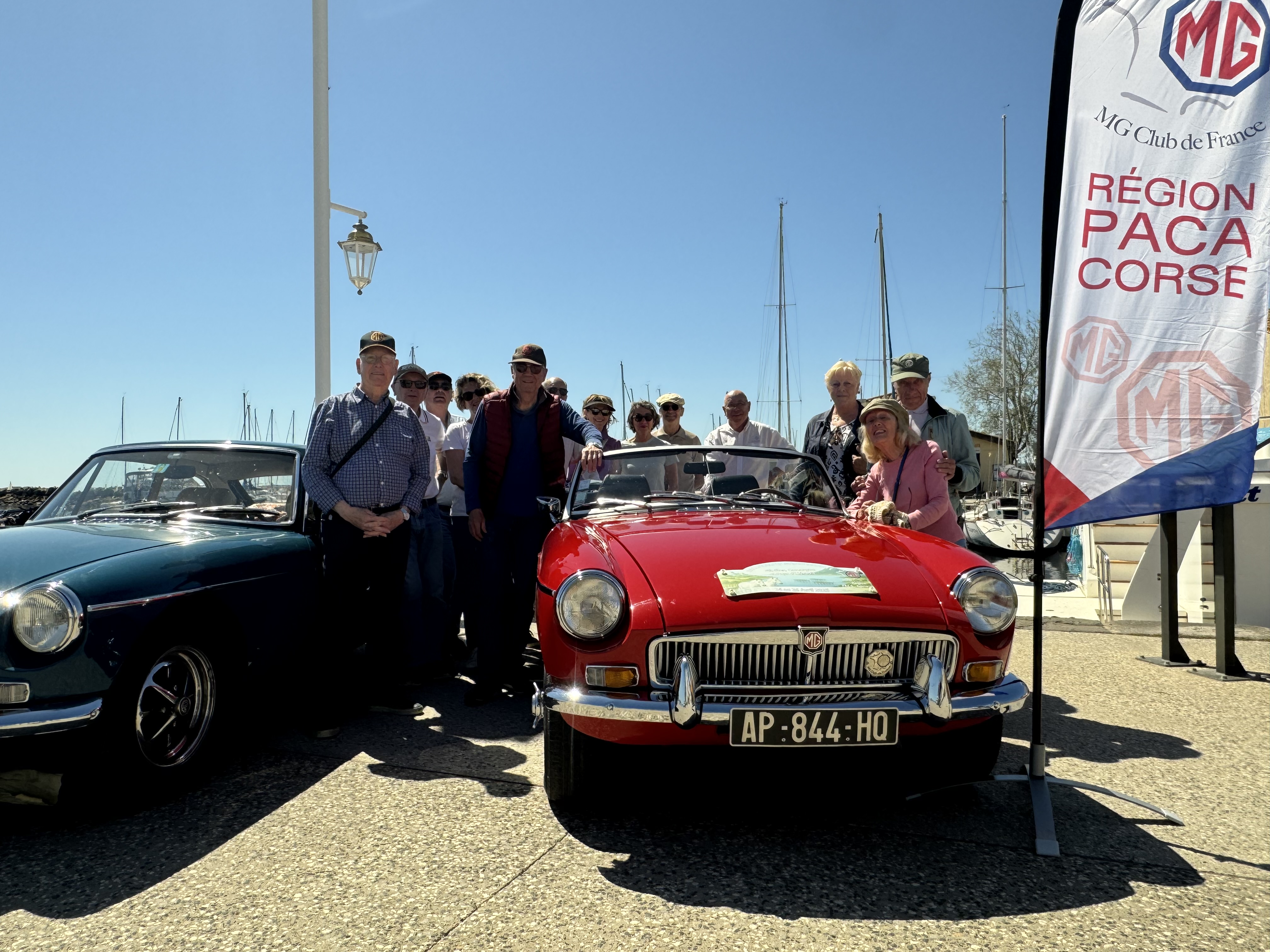 MARSEILLAN - Sur le port, l'élégance intemporelle des MG séduit encore