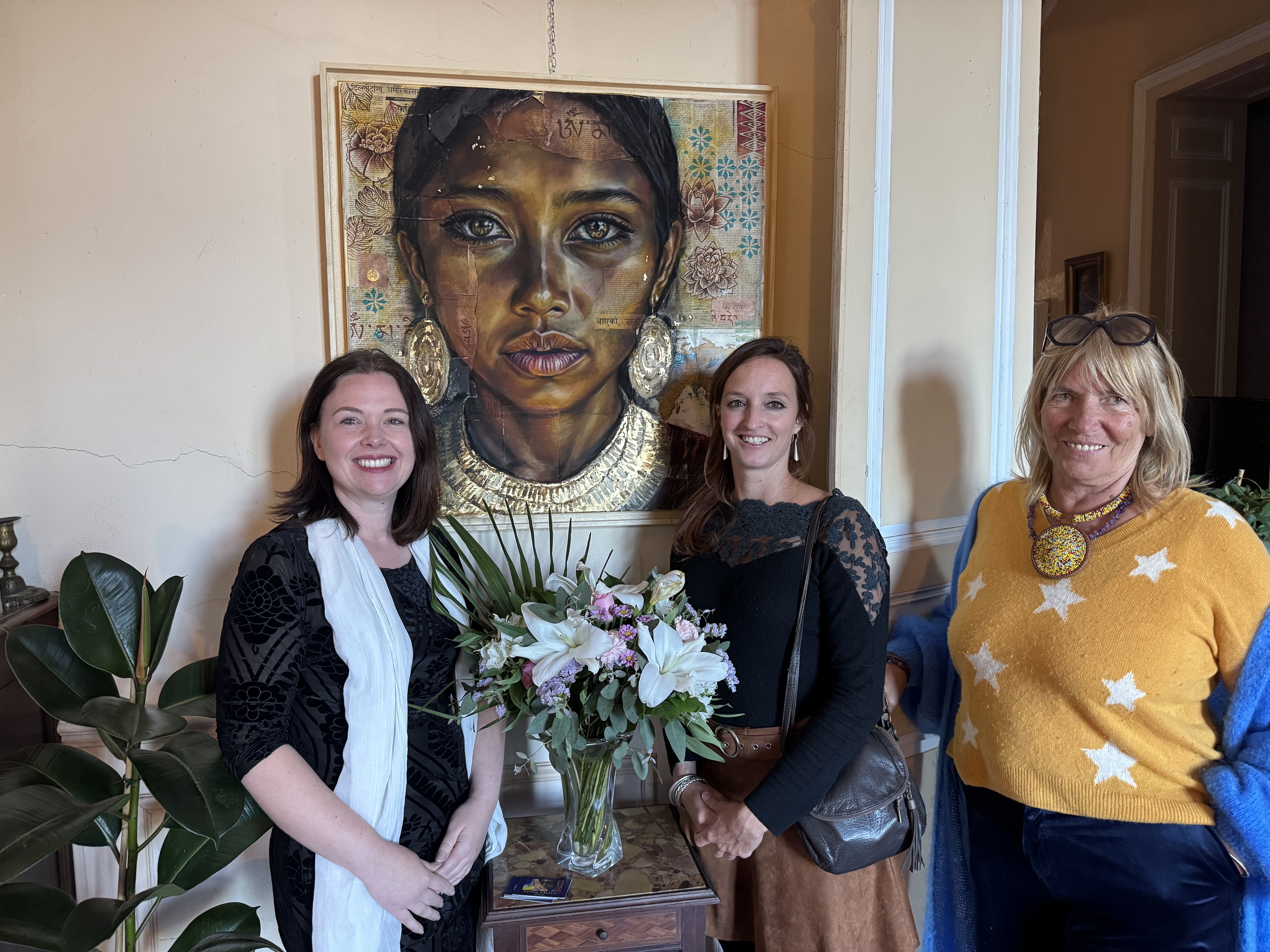 MARSEILLAN - Cécilia Chauvet a inauguré un été d'art et de fête au Domaine de la Bellonette