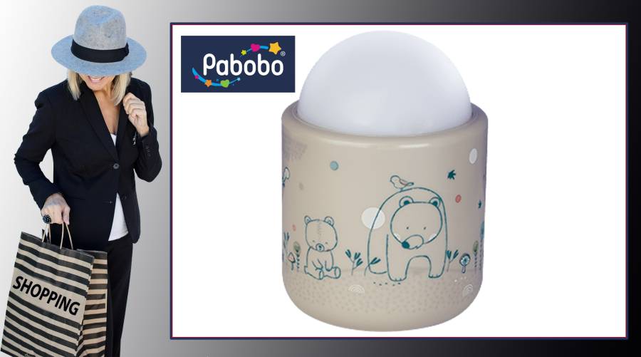 Pabobo - Veilleuse Nomade - La petite veilleuse rassurante à emporter partout !