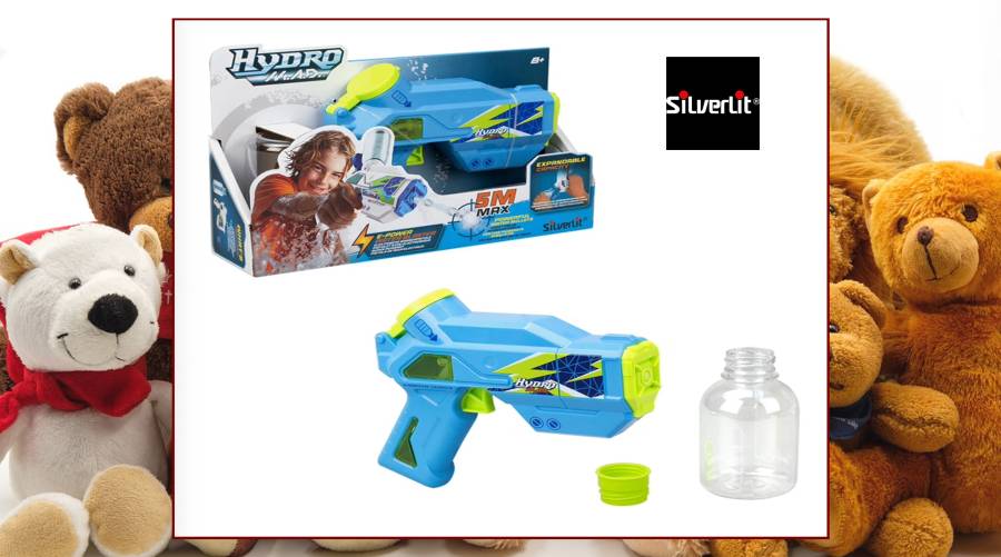 SILVERLIT - Pistolet à eau Hydro Mad blaster single
